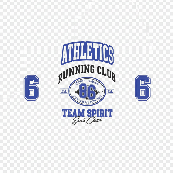 Athletics Running Club Oversized T-Shirt for Women – Sporty Streetwear Tee