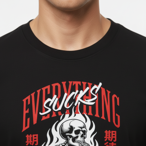 EXCEPT YOU Urban Style T-Shirt |Regular Fit | MAKE IN INDIA | Unisex