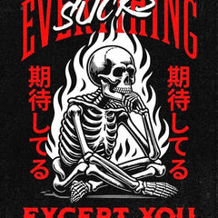EXCEPT YOU Urban Style T-Shirt |Regular Fit | MAKE IN INDIA | Unisex