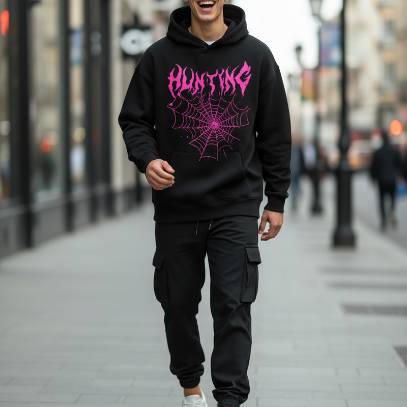 Hunting Spider Hoodie – Dark Urban Streetwear