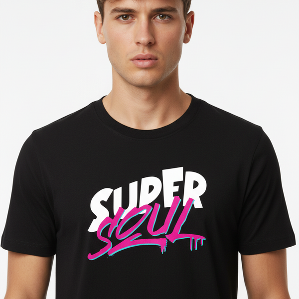 SUPER SOUL Urban Street Style T-Shirt | Regular Fit | MAKE IN INDIA