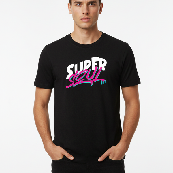SUPER SOUL Urban Street Style T-Shirt | Regular Fit | MAKE IN INDIA