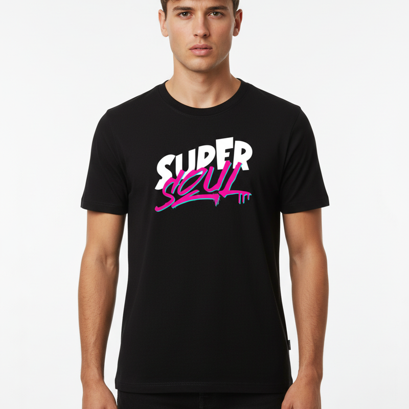 SUPER SOUL Urban Street Style T-Shirt | Regular Fit | MAKE IN INDIA