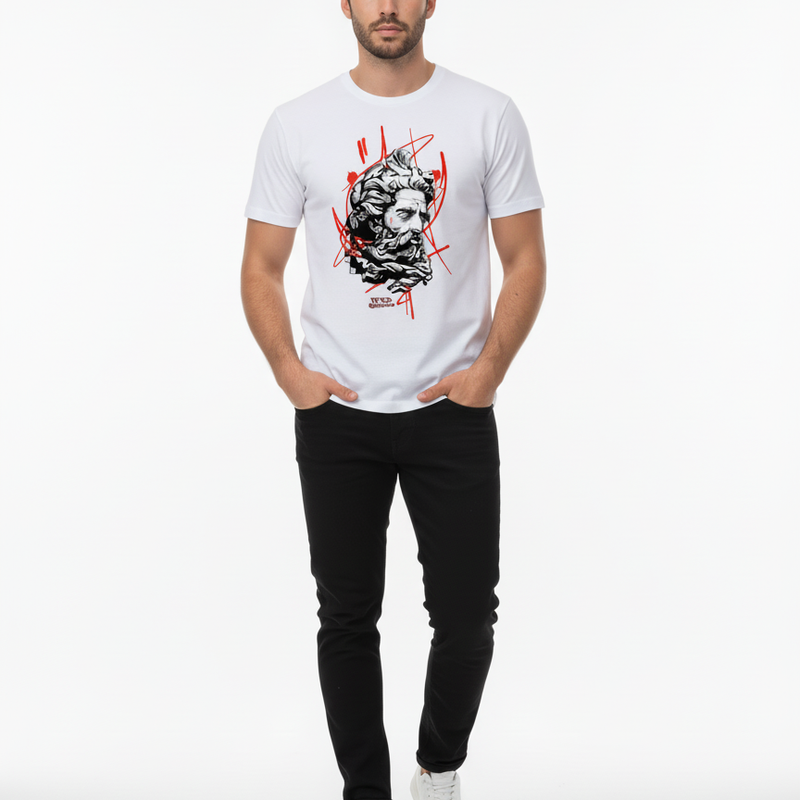ZEUS Regular Fit Tee | 180 GSM Cotton | Urban Street Style