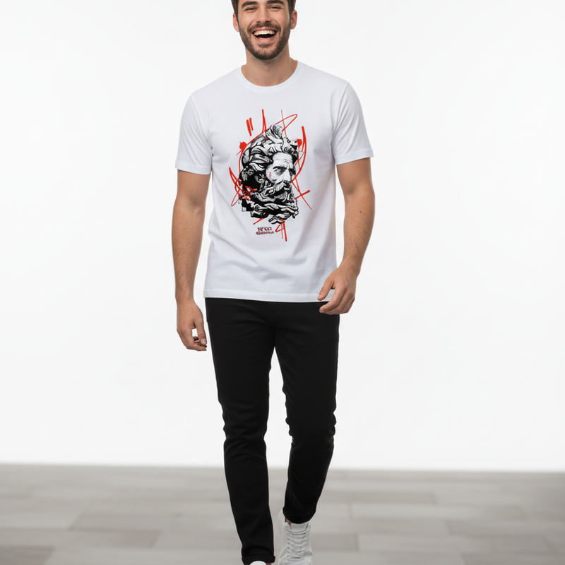 ZEUS Regular Fit Tee | 180 GSM Cotton | Urban Street Style