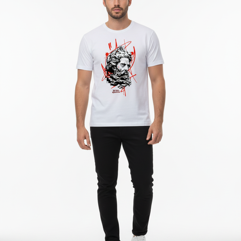 ZEUS Regular Fit Tee | 180 GSM Cotton | Urban Street Style